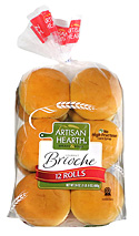 Artisan Hearth Gourmet Brioche Rolls - 12 Ct.